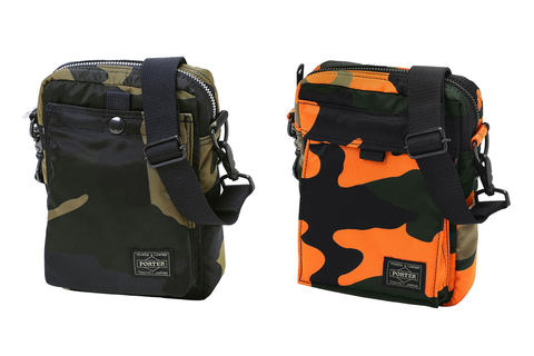 吉田カバン、PORTERからカモフラージュ柄2WAYショルダーバッグ