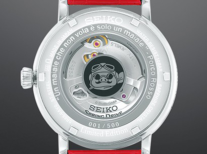 セイコー、プレザージュ「紅の豚」コラボウォッチ - Impress Watch