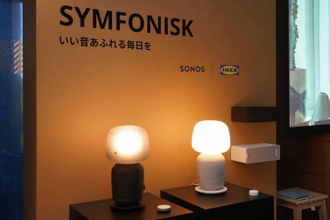 イケア×Sonos、家に溶け込むワイヤレススピーカー「SYMFONISK」。1.5万