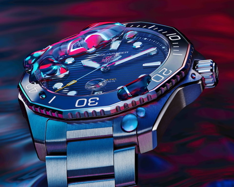 タグ・ホイヤー、ダイバーズウォッチ「アクアレーサー」刷新 - Impress