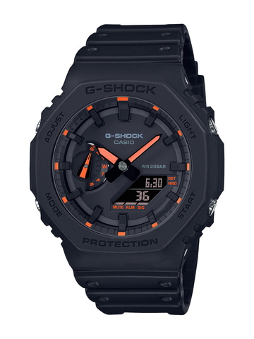 G-SHOCK、マットブラック×ネオンカラーのGA-2100 - Impress Watch