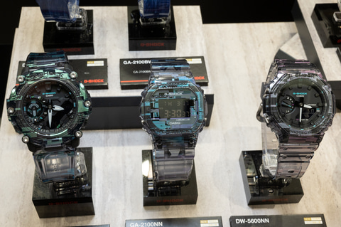 G-SHOCK、“デジタルノイズ”を特殊印刷と視覚効果で表現した3モデル