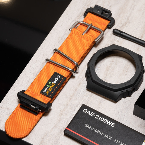 G-SHOCK 2100シリーズにカモフラ柄 ナイロンバンド付属 - Impress Watch