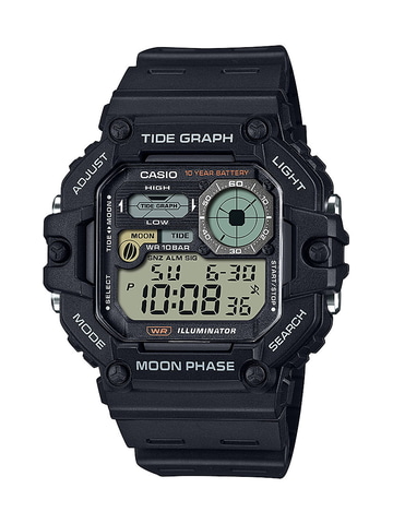 マリン機能で10年電池のCASIO Collection腕時計 7700円 - Impress Watch