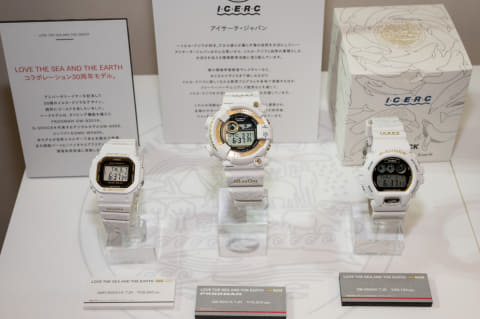 G-SHOCK、ホワイト×ゴールドの「イルクジ」30周年モデル - Impress Watch
