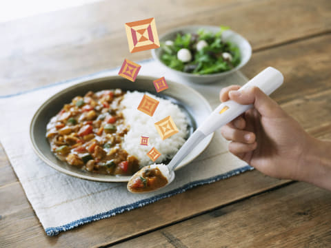 キリン、電気の力で味を増強するスプーン「エレキソルト」発売