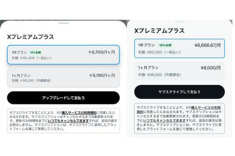 Xプレミアムプラス、月額6080円に大幅値上げ - Impress Watch