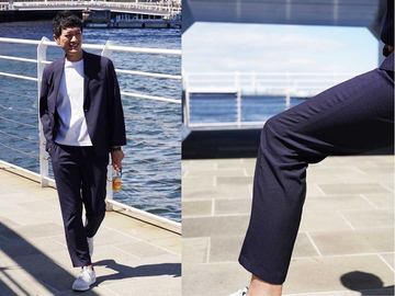 AOKIの「パジャマスーツ」に夏向けのサッカー生地 - Impress Watch