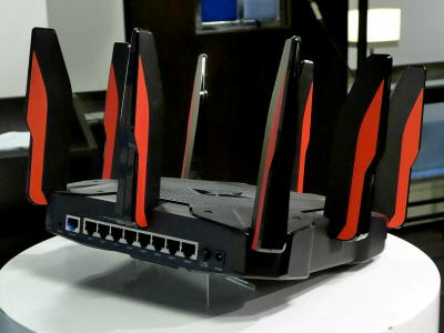 TP-Link、最上位のゲーミングWi-Fiルーター「Archer C5400X