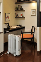 ユーレックス、希望の室温に合わせて運転を調節するオイルヒーター