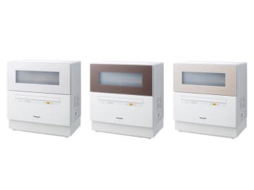 パナソニック、卓上型食器洗い乾燥機のデザインを一新。食器が入れ