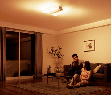 パナソニック、角型デザインでスタイリッシュなLEDシーリングライト