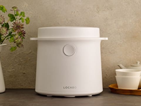 糖質45%カットの小さめ炊飯器「ロカボ」 - 家電 Watch