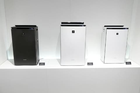 シャープ、ウイルス飛沫粒子の捕集数が2倍になった加湿空気清浄機