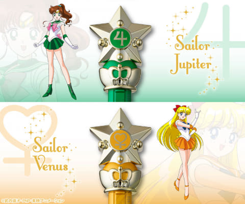 セーラームーンのロッドでネイルケア。甘皮処理～ツヤ出しが1本で