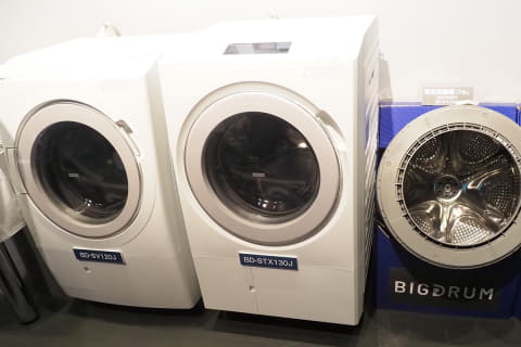 日立ドラム洗濯機、ついにヒートポンプで省エネに。大風量らくはや 風