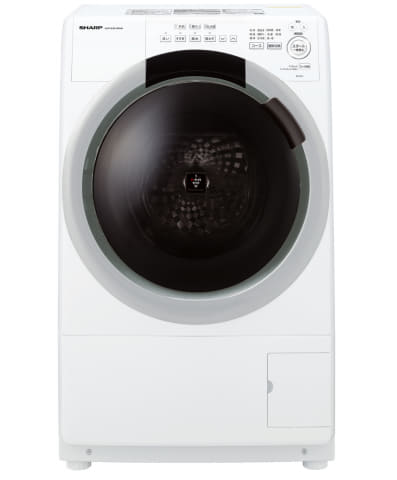 シャープ、マンションに置きやすい小さめドラム洗濯機 - 家電 Watch