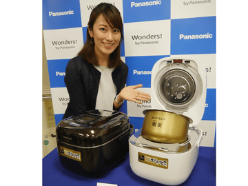 パナソニック、米のおいしさを引き出す「おどり炊き」を搭載した炊飯器