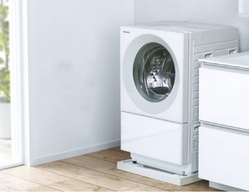 パナソニック、シックなインテリアに合う黒のドラム式洗濯機「Cuble