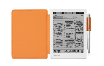スケジュール帳にもなるシャープの電子ノート「WG-S20」12月発売