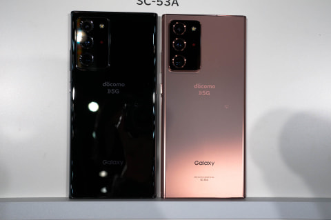 ドコモ、1億800万画素カメラの「Galaxy Note20 Ultra 5G SC-53A」を11