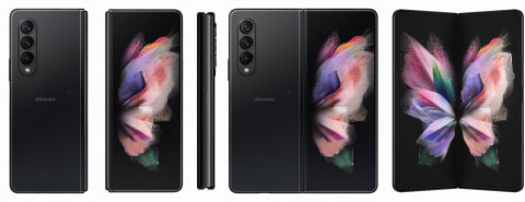 Galaxy Z Fold3 5G/Z Flip3 5G」ドコモとauから10月上旬以降に、お