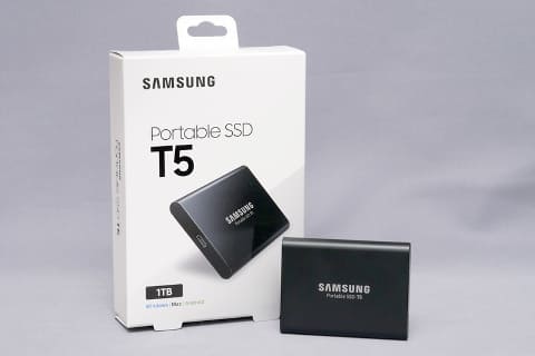 やじうまミニレビュー】日本サムスン製のUSB 3.1対応高速ポータブルSSD