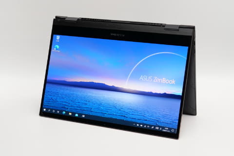 Hothotレビュー】高品質な4K有機ELつきTiger Lake搭載2in1、ASUS