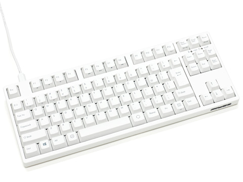 FILCO、USB/BT両対応キーボードに初の「静音黒軸」マットホワイト