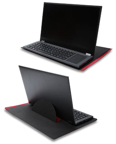 キーボード/タッチパッド付きのモバイルディスプレイ。スマホをノート