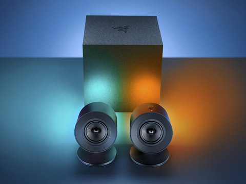 Razer、3インチフルレンジドライバ採用のゲーミングスピーカー - PC Watch