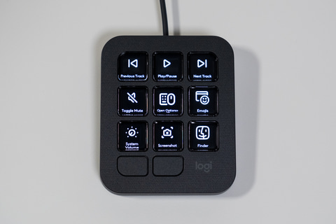 ロジクール、液晶付きキーパッドとダイヤルパッドがセットになった「MX