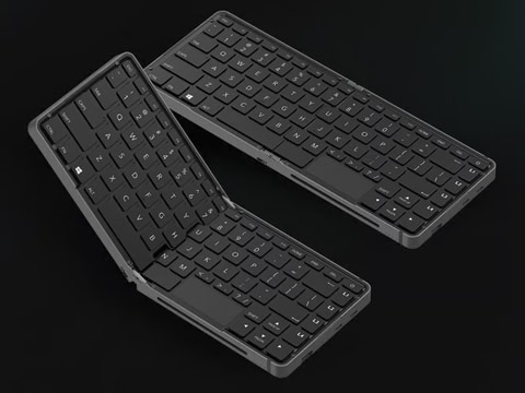 折りたたみ式キーボード型のミニPCが登場。Ryzen 7 8840U搭載 - PC Watch