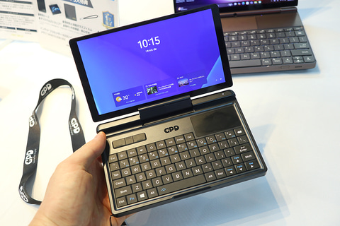 ポケットに入れたり首からぶら下げたりできる「GPD MicroPC 2」が9月末