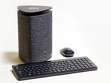 日本HP、360度スピーカー一体型のコンパクトPC「HP Pavilion Wave 600