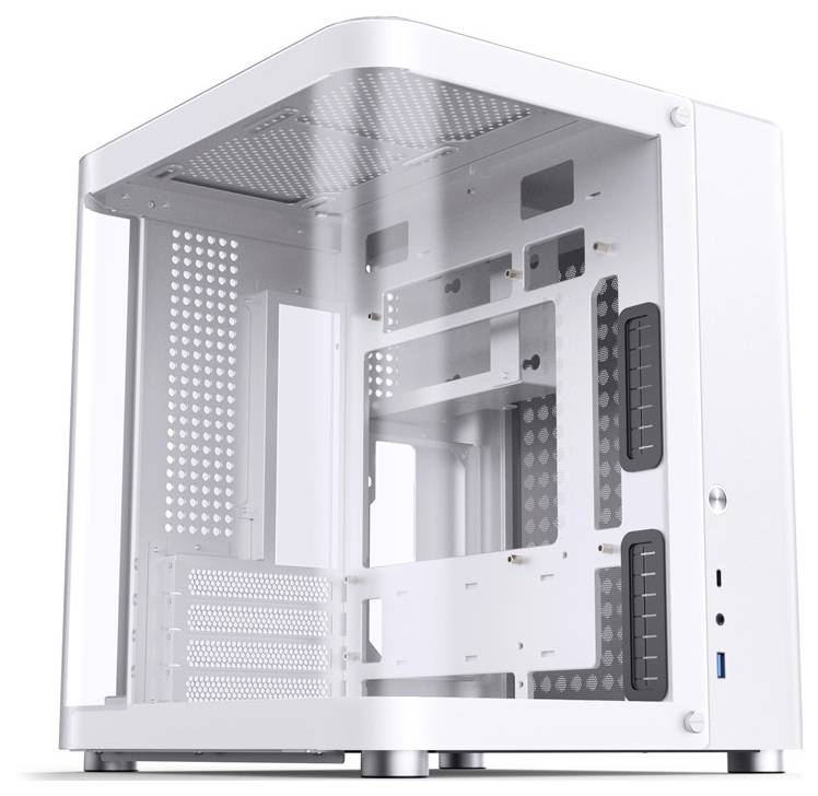 Buy Jonsbo TK-1 2.0 Tempered Glass Microtower PC casing White