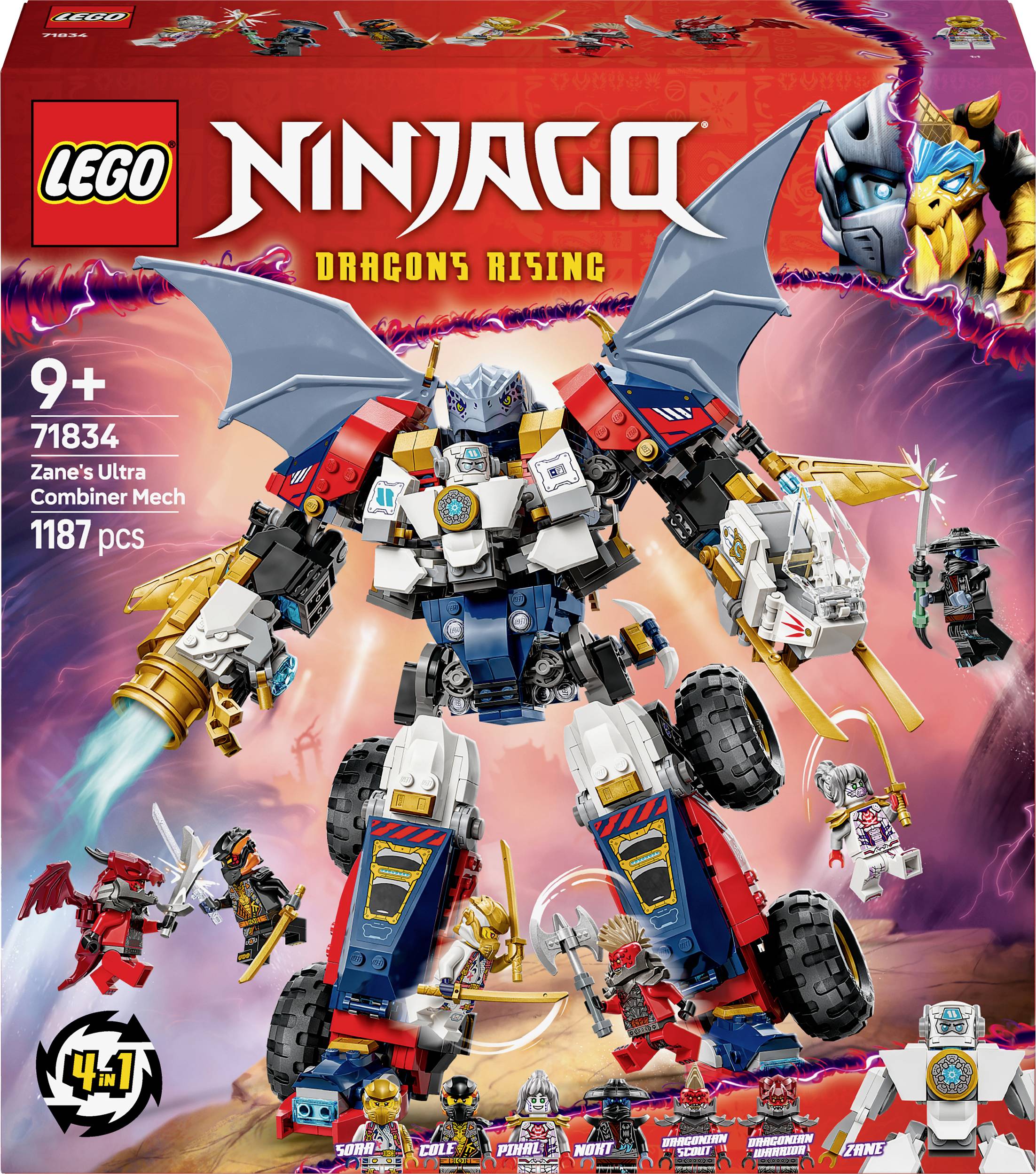 Buy 71834 LEGO® NINJAGO Zanes Ultra-Combi-Mech | Conrad Electronic