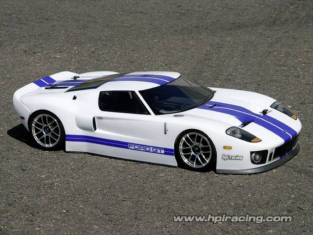 HPI Racing 7495 1:10 Kaross Ford Gt Body (200Mm/Wb255Mm) 200 mm