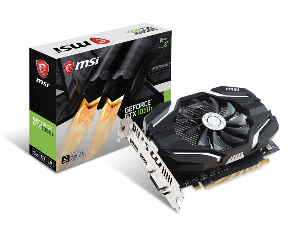Specification GeForce GTX 1050 Ti 4G V1 | MSI Global - The Leading