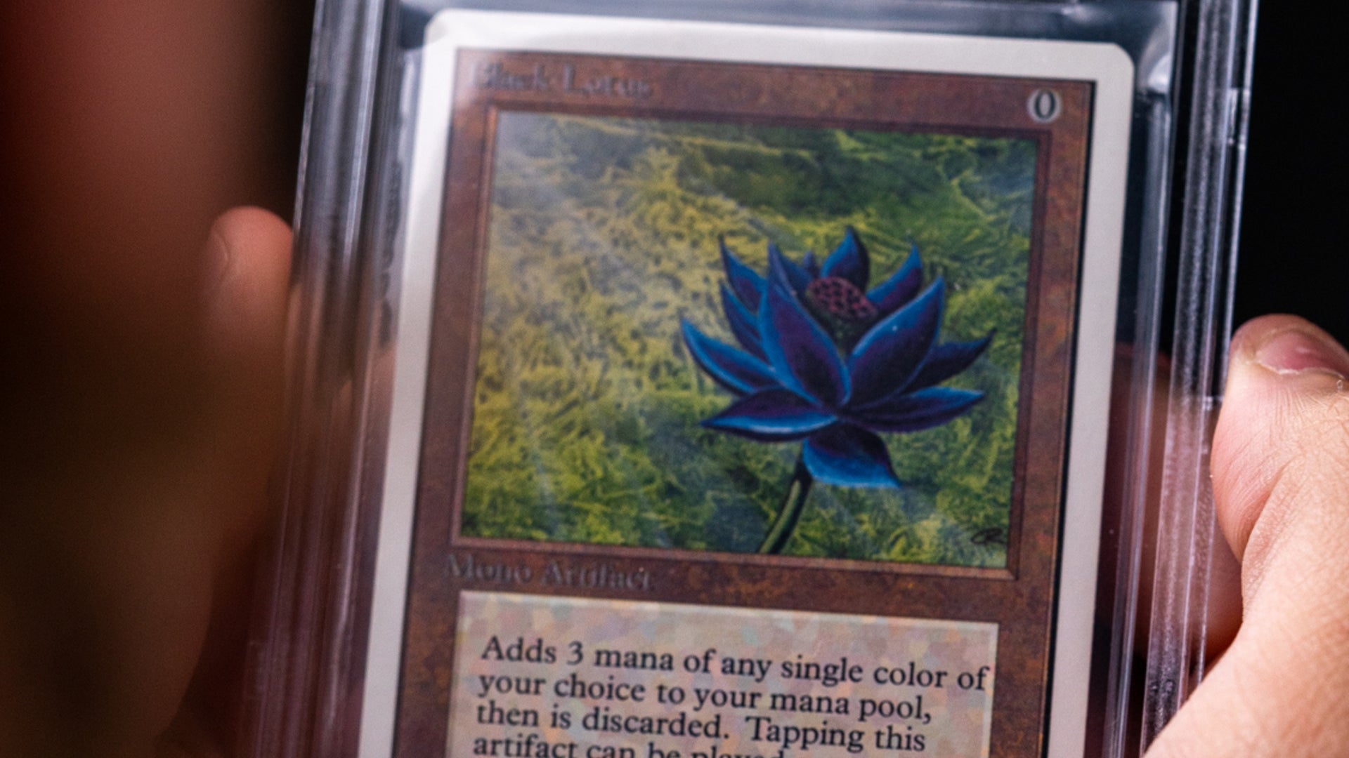Magic: The Gathering's legendary Power Nine cards, including Black