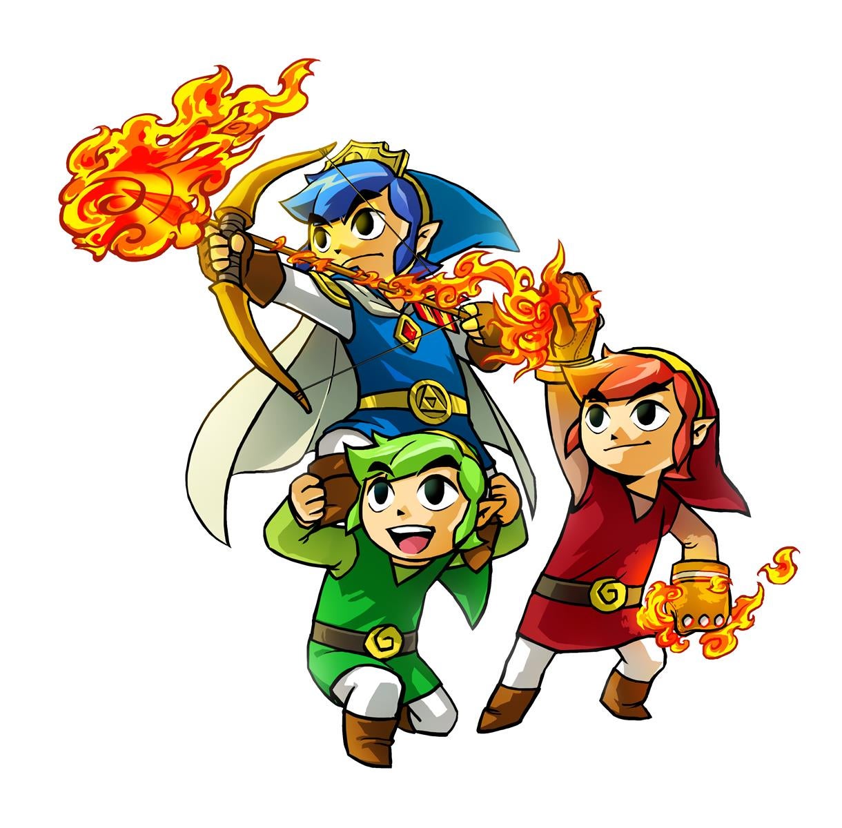 Here's why The Legend of Zelda: Tri Force Heroes contains three