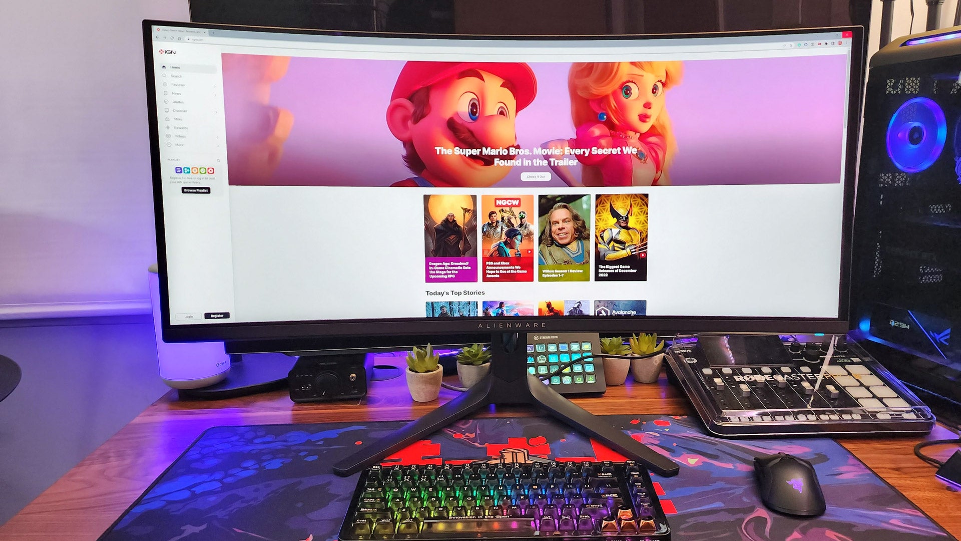 Alienware AW3423DWF Gaming Monitor Review - IGN