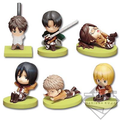 一番くじ 進撃の巨人〜壁外調査女型捕縛作戦〜｜一番くじ倶楽部