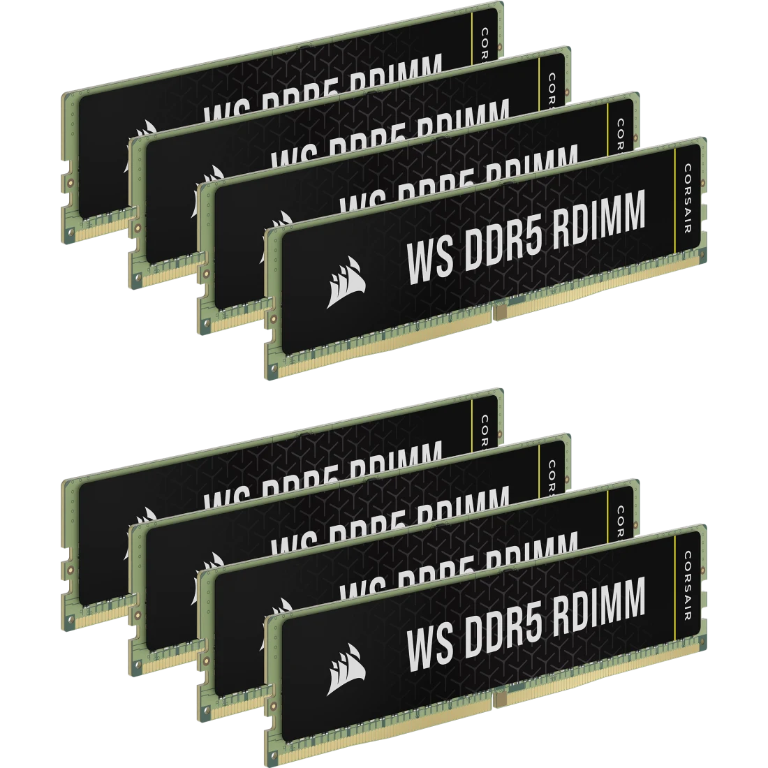 WS DDR5 ECC RDIMM 256GB (8 x 32GB) DDR5 DRAM 5600MT/s CL40