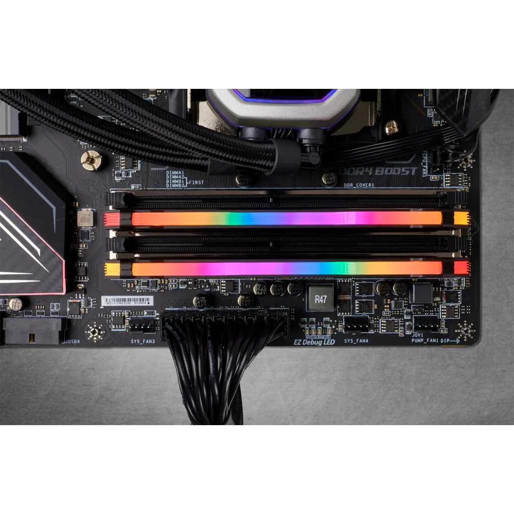 VENGEANCE® RGB PRO 32GB (2 x 16GB) DDR4 DRAM 3200MHz C16 Memory