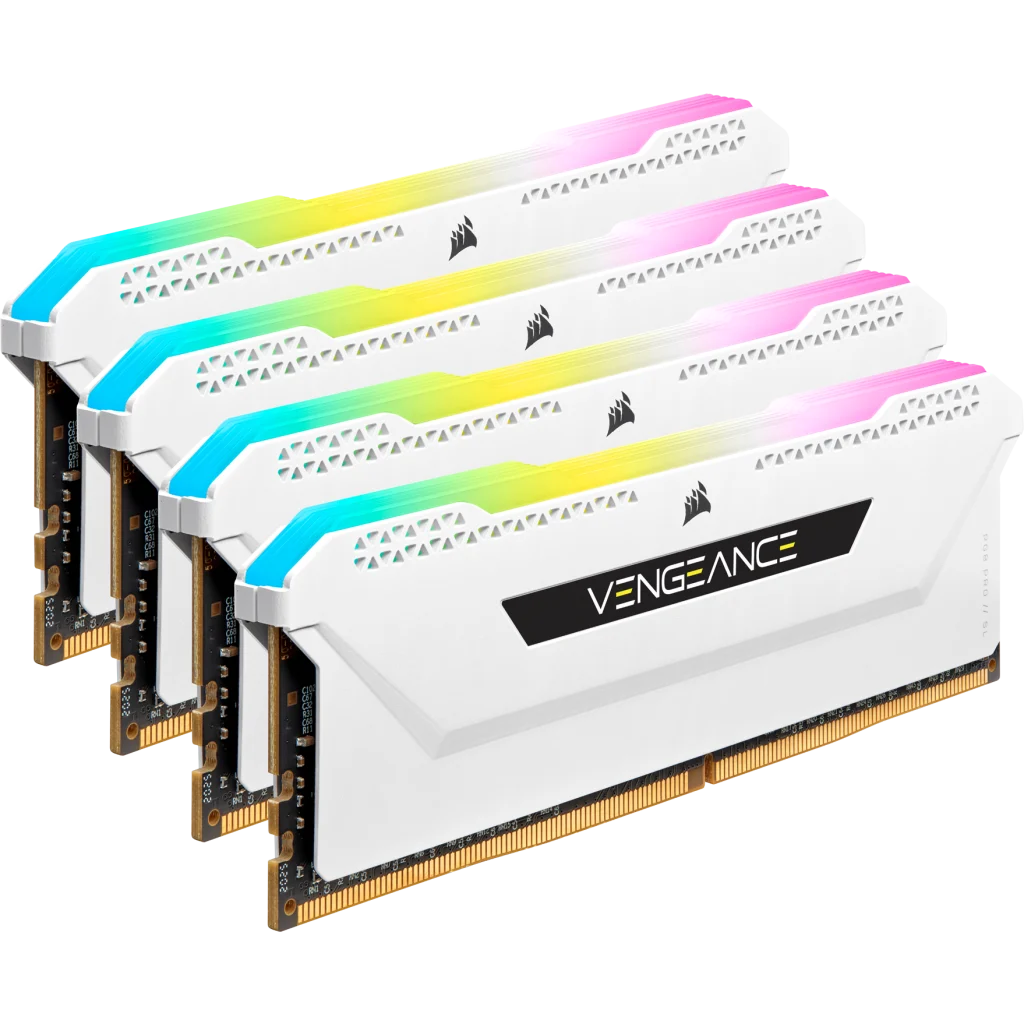 VENGEANCE RGB PRO SL 32GB (4x8GB) DDR4 DRAM 3200MHz C16 Memory Kit