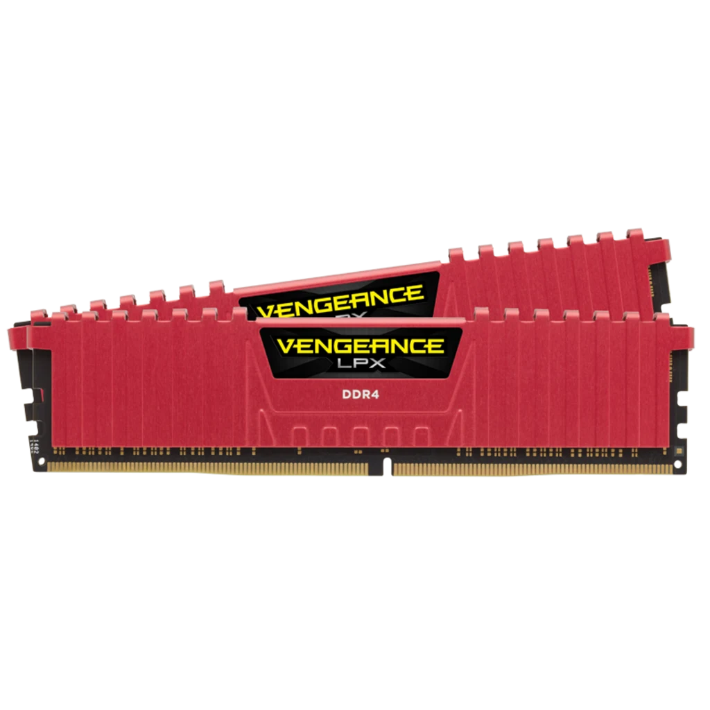 VENGEANCE® LPX 16GB (2 x 8GB) DDR4 DRAM 2400MHz C14 Memory Kit - Red
