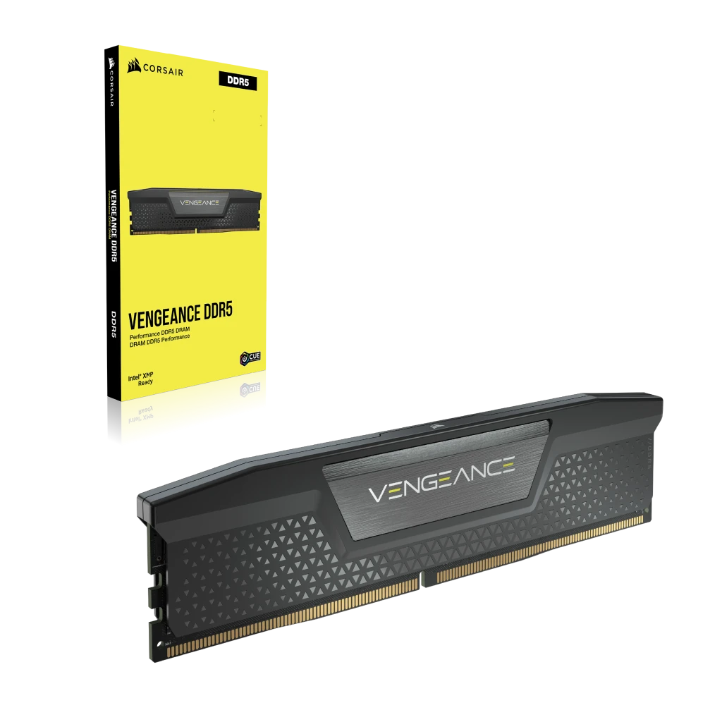 VENGEANCE® 64GB (2x32GB) DDR5 DRAM 5600MHz C40 Memory Kit — Black