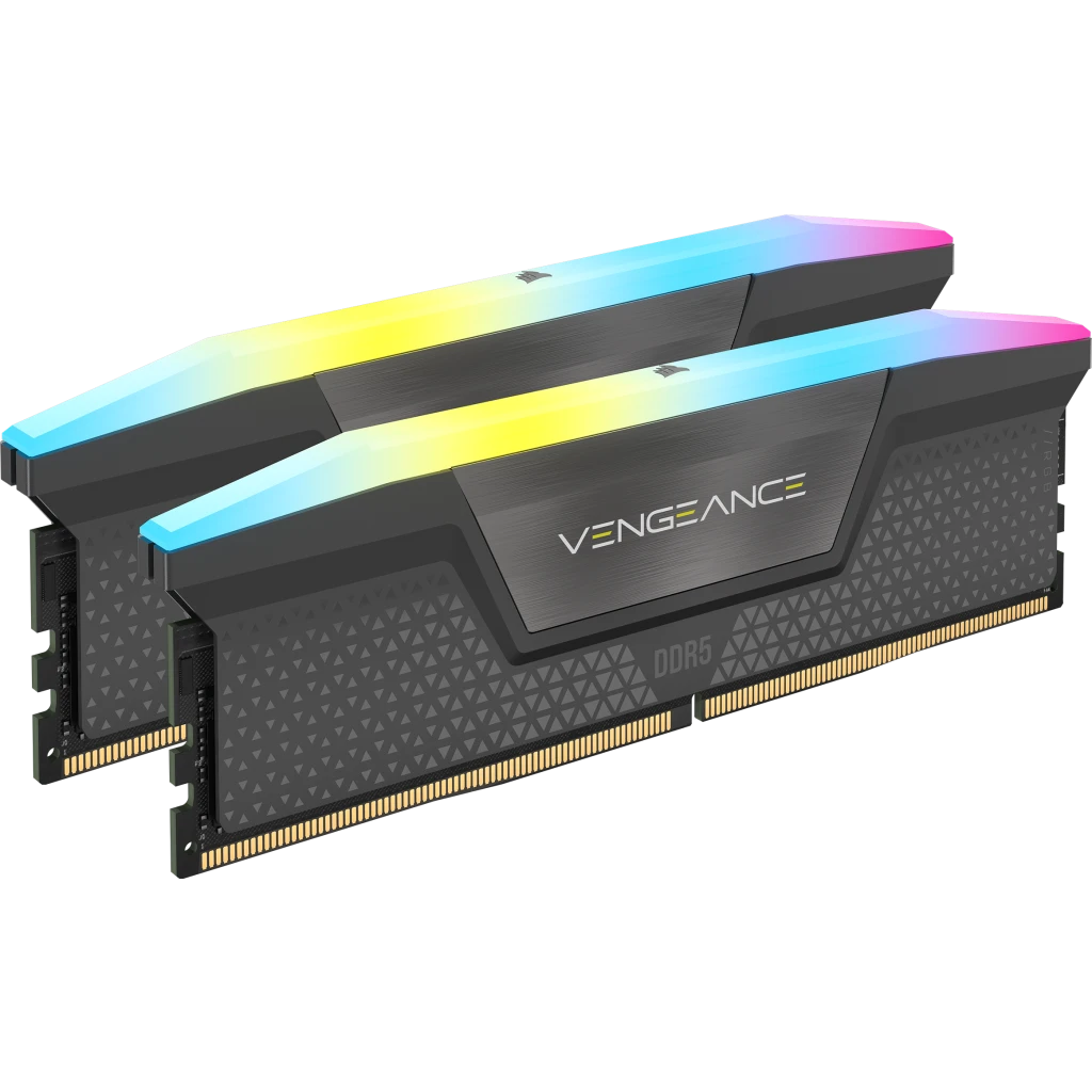 VENGEANCE® RGB 64GB (2x32GB) DDR5 DRAM 6000MT/s CL30 AMD EXPO