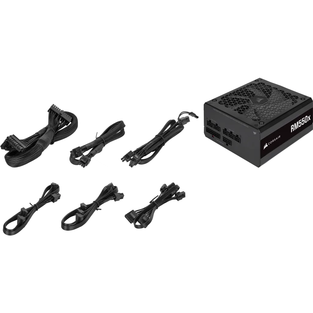 RMx Series™ RM550x — 550 Watt 80 PLUS Gold Fully Modular ATX PSU